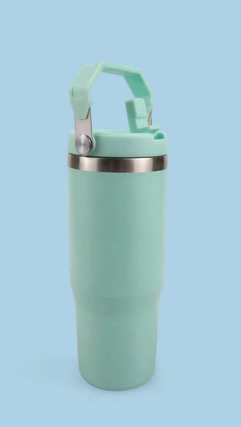 900ml Stainless Steel Vacuum-Insulated Travel Tumbler