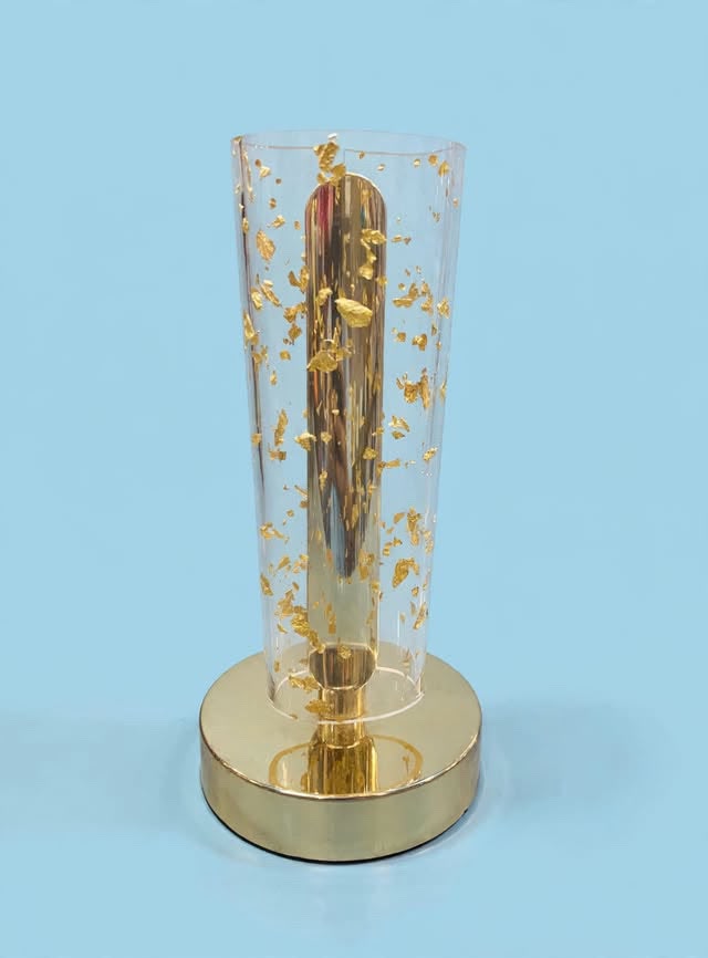 Modern Rechargeable Crystal LED Touch Table Lamp
