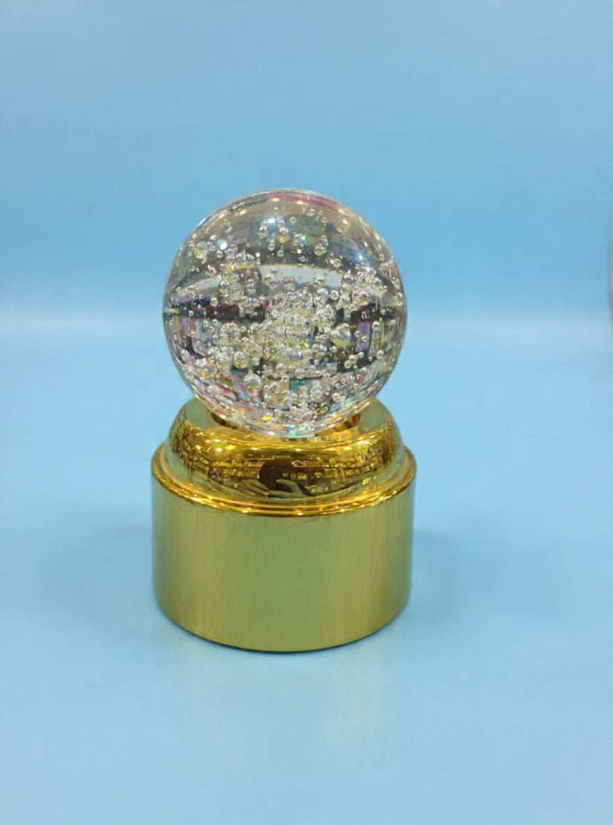 3D Crystal Ball Lamp - LED Lamp for Bedroom - Moon Lamp - Night Light For Room - Solar System Ball - Moon Light - Home Decoration Items